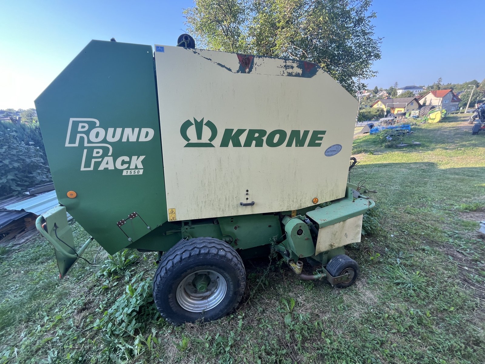 Rundballenpresse del tipo Krone Round Pack 1550, Gebrauchtmaschine In Ostrava - Polanka (Immagine 2)