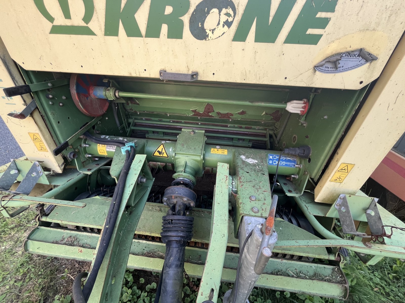 Rundballenpresse tip Krone Round Pack 1550, Gebrauchtmaschine in Ostrava - Polanka (Poză 5)