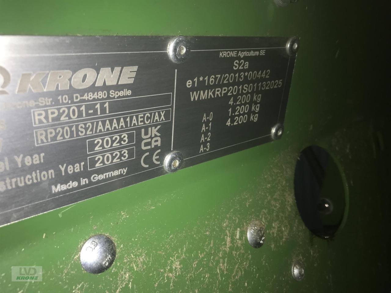 Rundballenpresse du type Krone V 165 XC VariPack, Gebrauchtmaschine en Alt-Mölln (Photo 8)