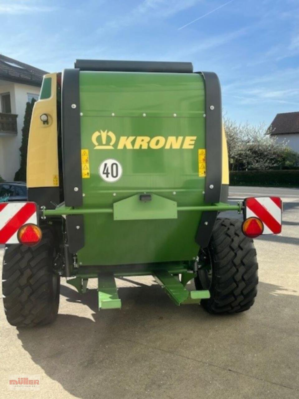 Rundballenpresse des Typs Krone V 190 XC plus, Gebrauchtmaschine in Holzhausen (Bild 8)