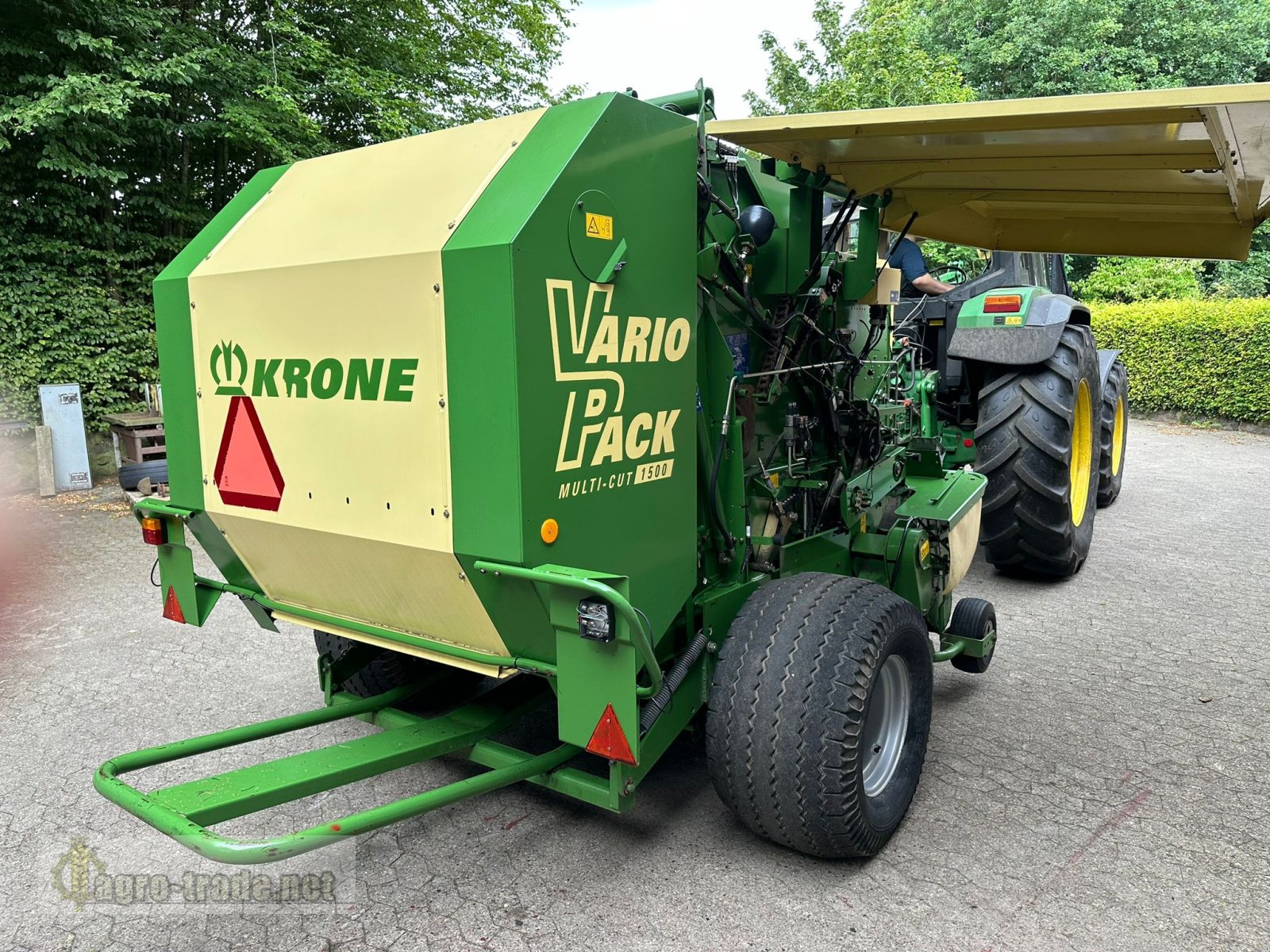 Rundballenpresse des Typs Krone Vario Pack 1500 MC, Gebrauchtmaschine in Ellerdorf (Bild 9)