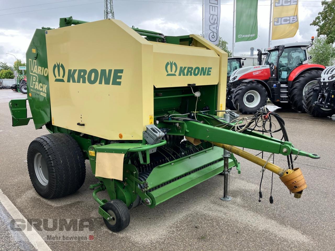 Rundballenpresse du type Krone Vario-Pack 1500 MC, Gebrauchtmaschine en Friedberg-Derching (Photo 3)