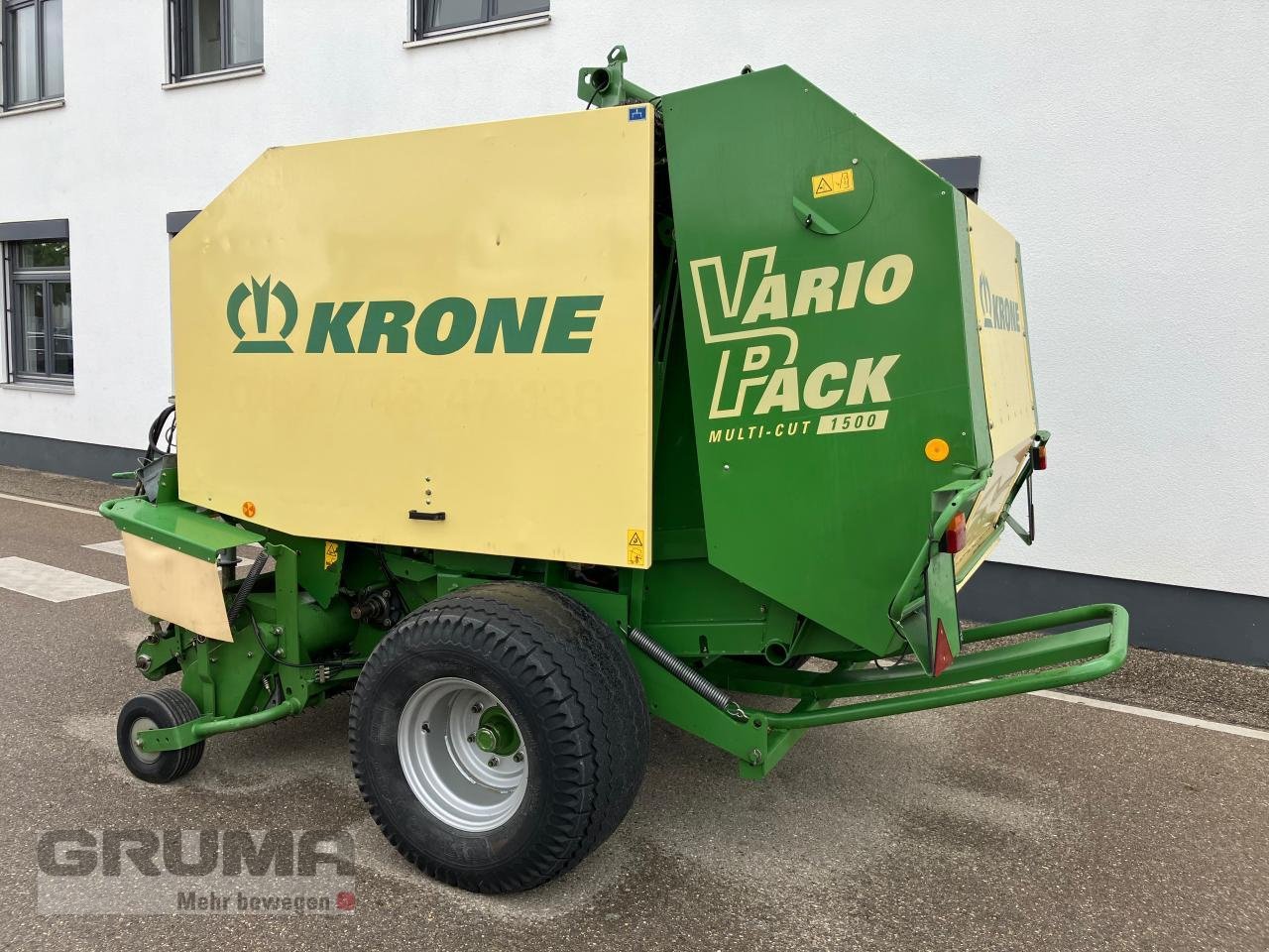 Rundballenpresse du type Krone Vario-Pack 1500 MC, Gebrauchtmaschine en Friedberg-Derching (Photo 5)