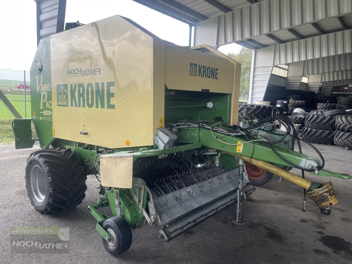 Rundballenpresse tip Krone Vario pack 1500 MC, Gebrauchtmaschine in Kronstorf (Poză 1)