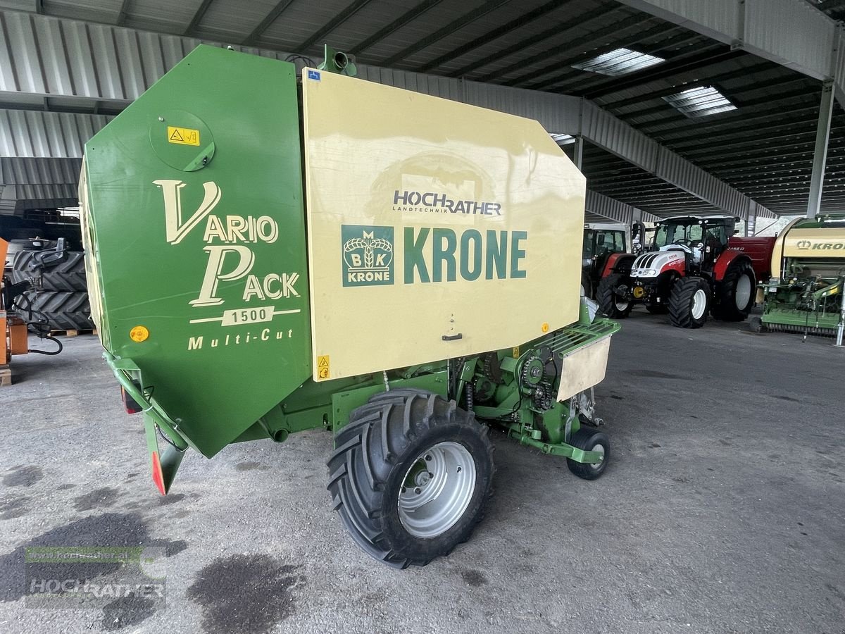 Rundballenpresse van het type Krone Vario pack 1500 MC, Gebrauchtmaschine in Kronstorf (Foto 3)