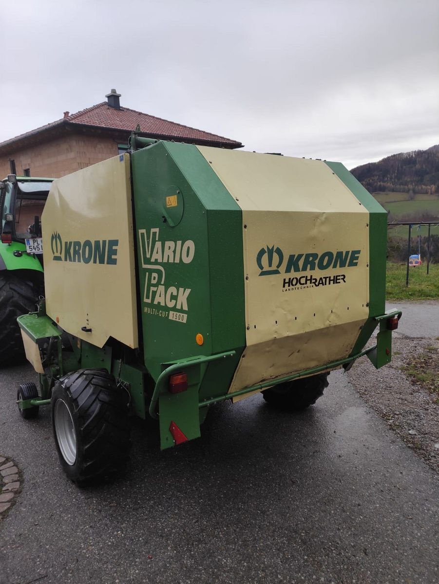 Rundballenpresse типа Krone Vario Pack 1500 MC, Gebrauchtmaschine в Arnreit (Фотография 10)