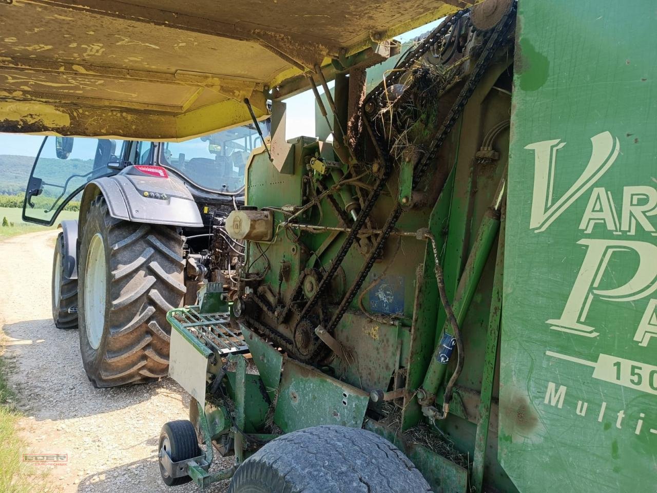 Rundballenpresse tip Krone Vario Pack 1500, Gebrauchtmaschine in Weilheim an der Teck (Poză 7)