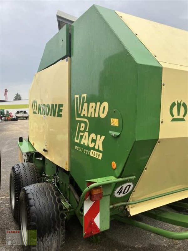 Rundballenpresse van het type Krone VARIO PACK 1800, Gebrauchtmaschine in Schlüsselfeld-Elsendorf (Foto 6)