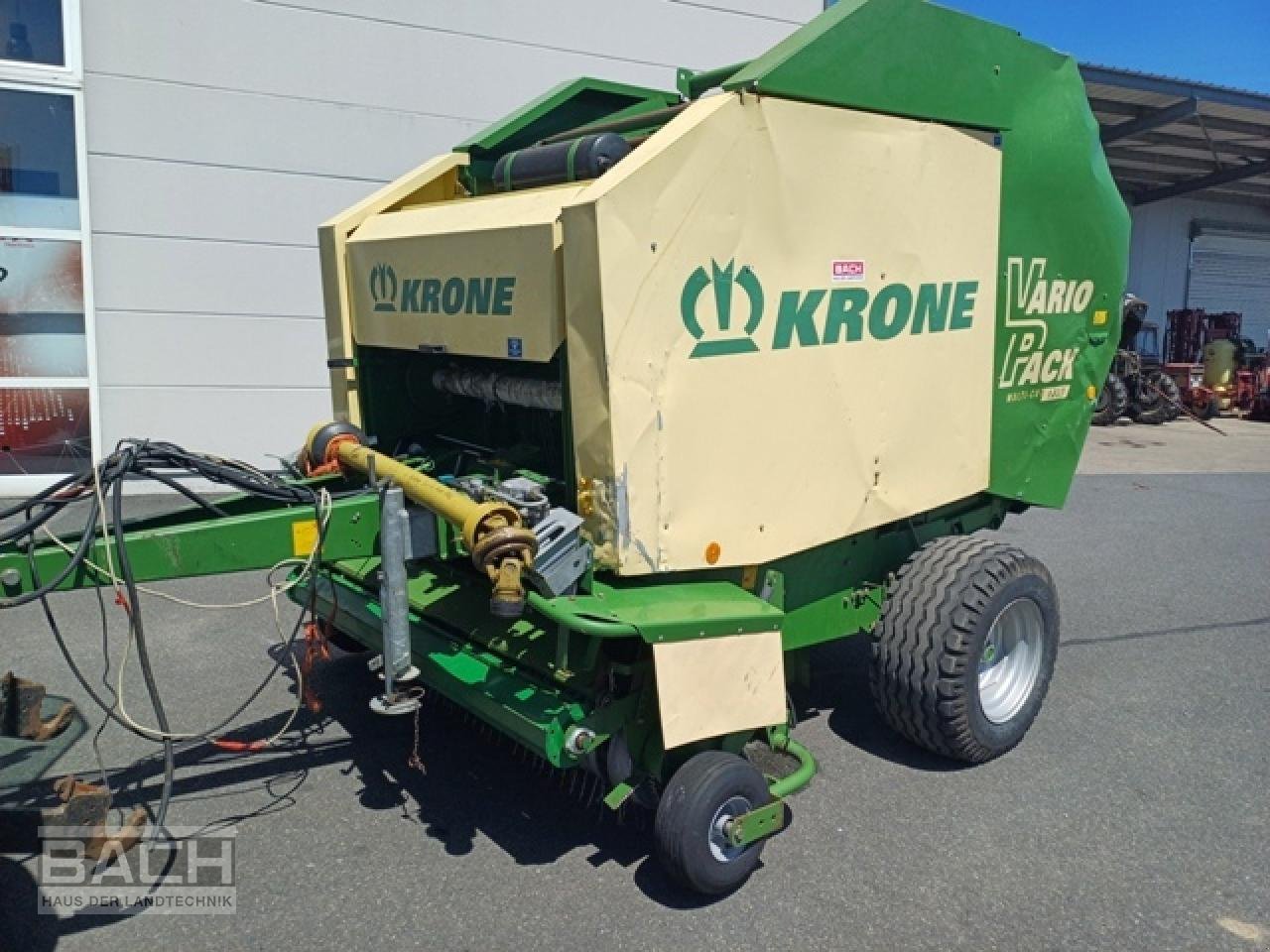 Rundballenpresse του τύπου Krone VARIO PACK 1800, Gebrauchtmaschine σε Boxberg-Seehof (Φωτογραφία 1)