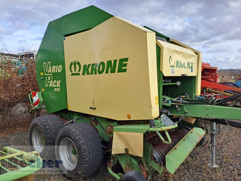 Rundballenpresse a típus Krone Vario Pack 1800, Gebrauchtmaschine ekkor: Weimar-Niederwalgern (Kép 1)