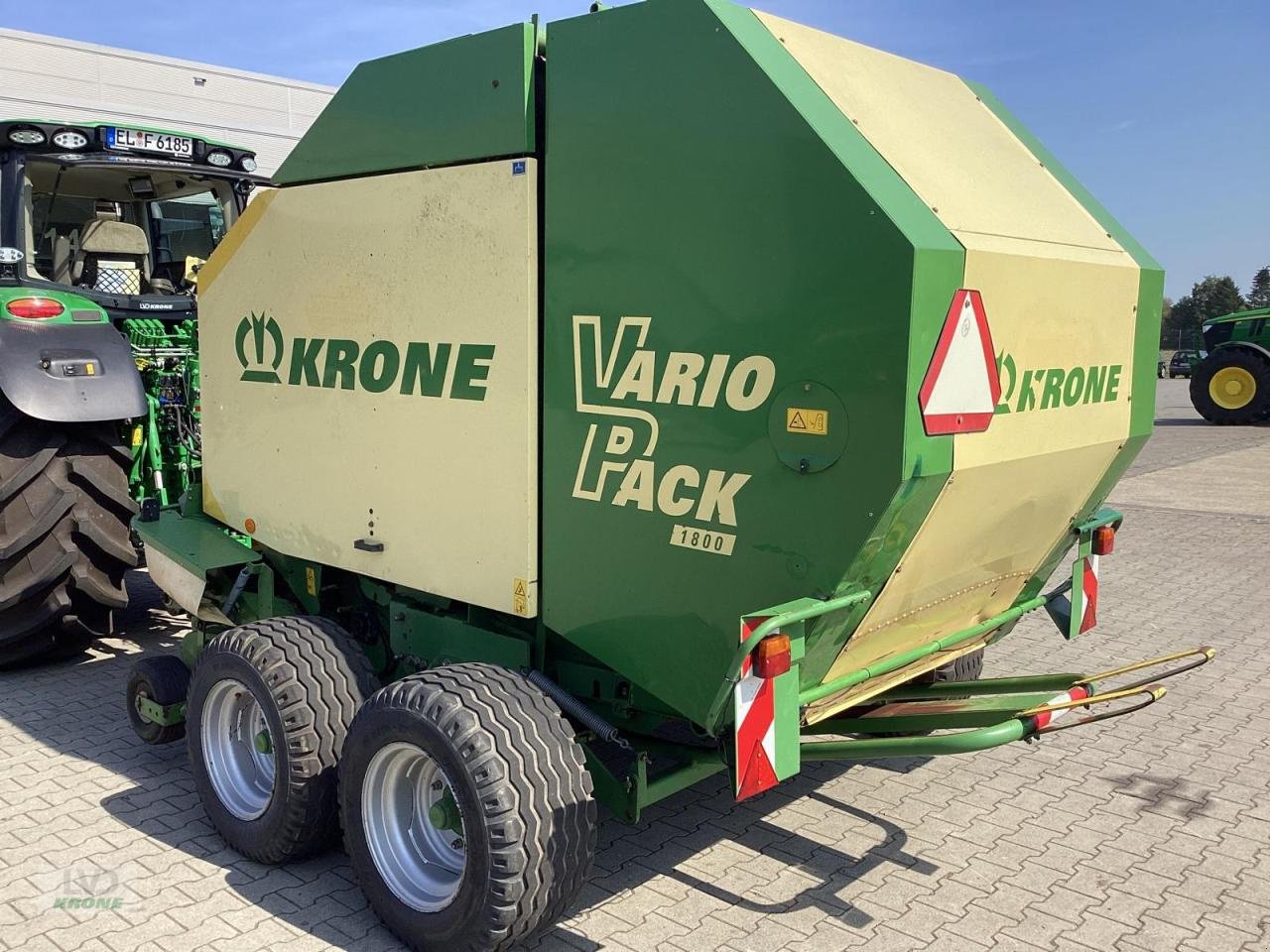 Rundballenpresse des Typs Krone Vario Pack 1800, Gebrauchtmaschine in Spelle (Bild 2)