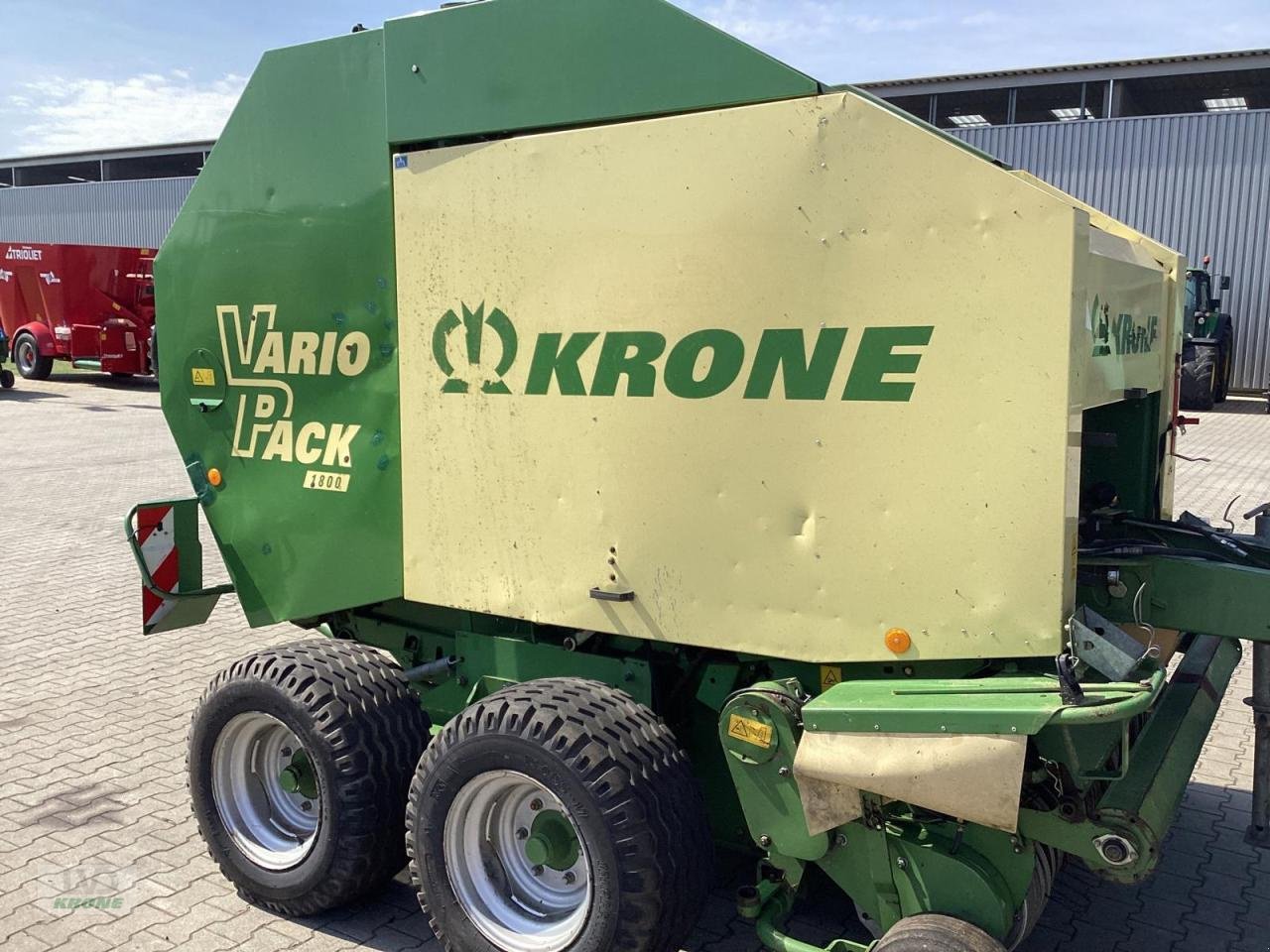 Rundballenpresse des Typs Krone Vario Pack 1800, Gebrauchtmaschine in Spelle (Bild 4)