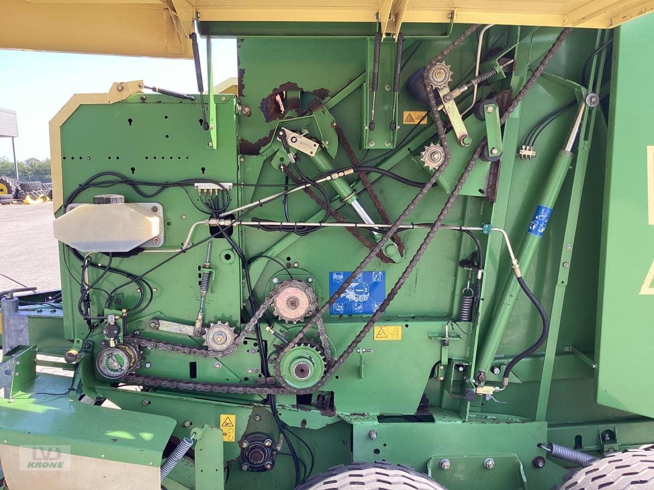 Rundballenpresse tip Krone Vario Pack 1800, Gebrauchtmaschine in Spelle (Poză 8)