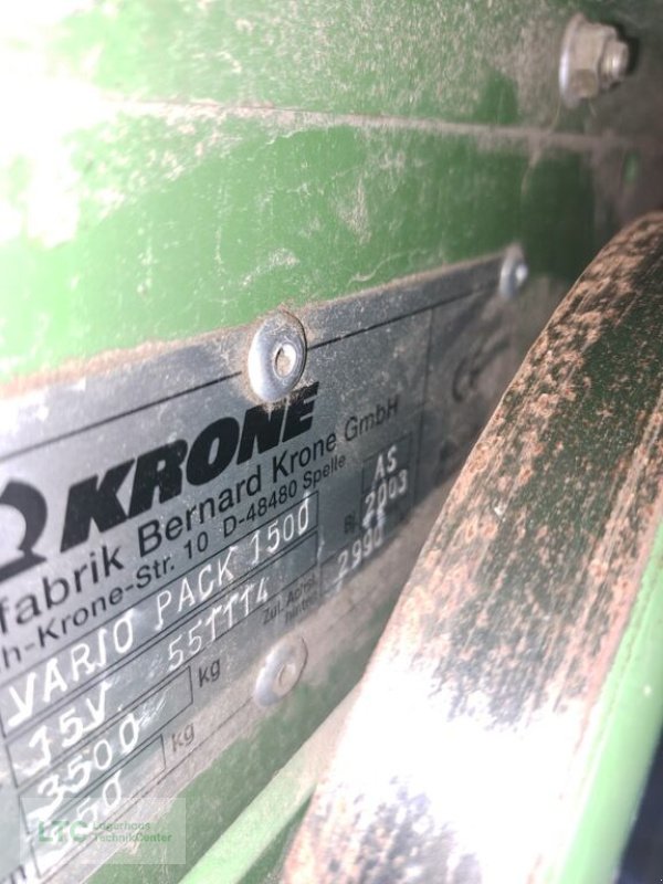 Rundballenpresse des Typs Krone Vario Pack Multi - CUT 1500, Gebrauchtmaschine in Redlham (Bild 10)