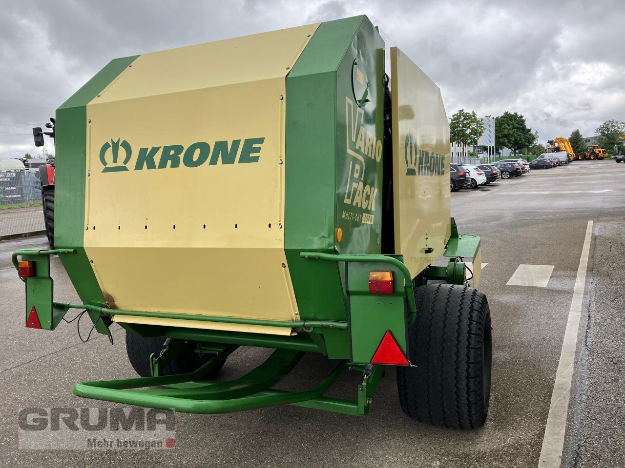 Rundballenpresse tip Krone Variopack 1500 MC, Gebrauchtmaschine in Friedberg-Derching (Poză 4)