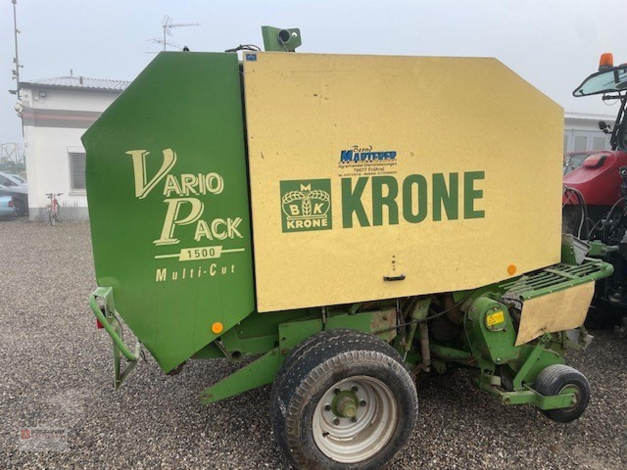 Rundballenpresse van het type Krone VARIOPACK 1500 MC, Gebrauchtmaschine in Gottenheim (Foto 2)