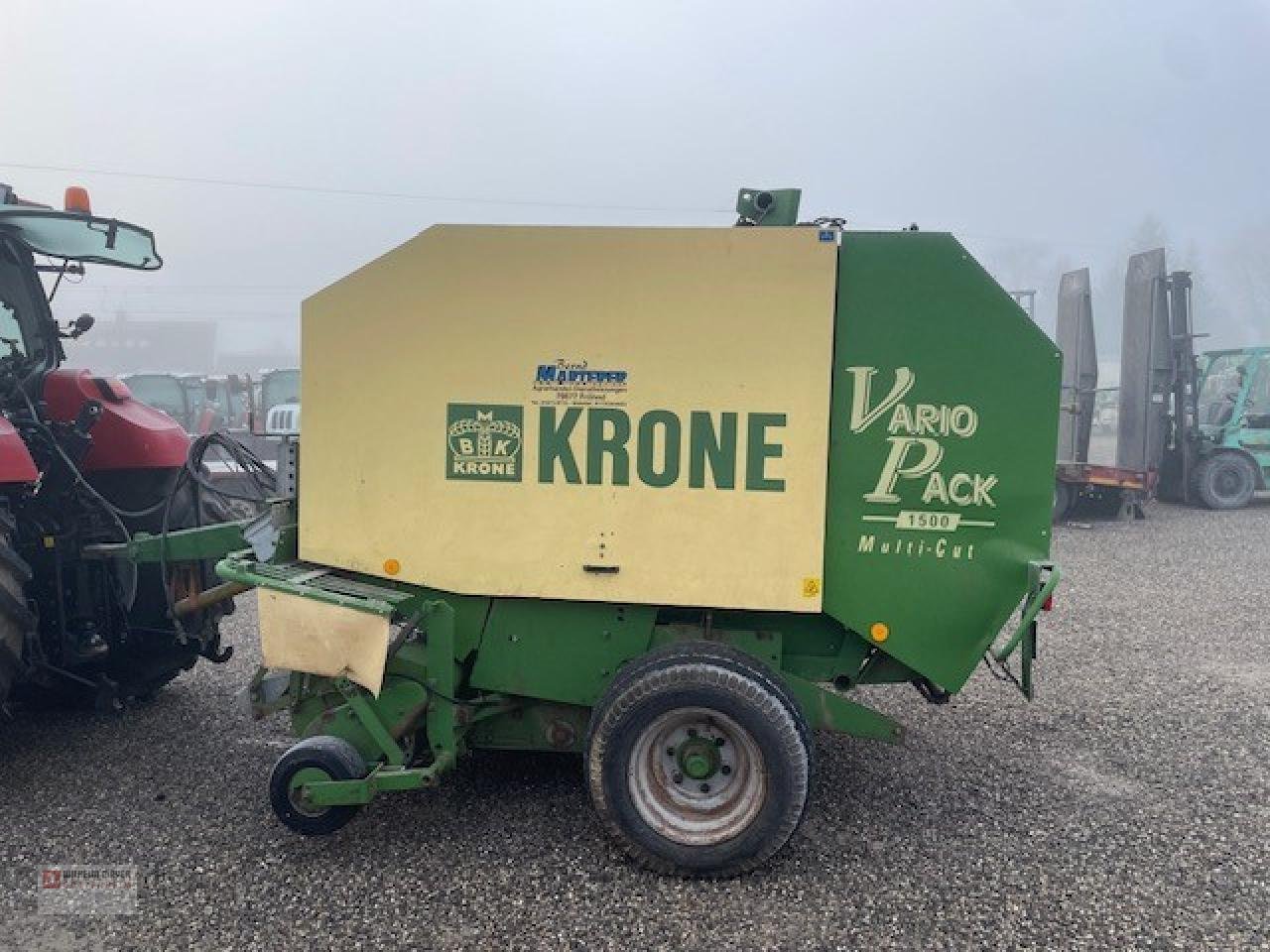 Rundballenpresse van het type Krone VARIOPACK 1500 MC, Gebrauchtmaschine in Gottenheim (Foto 3)