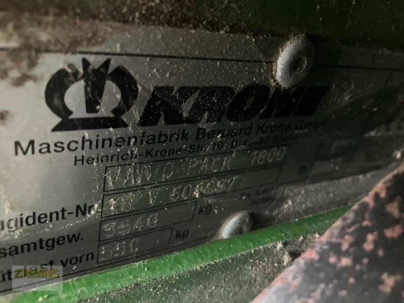 Rundballenpresse typu Krone VarioPack 1800, Gebrauchtmaschine v Wettringen (Obrázek 13)