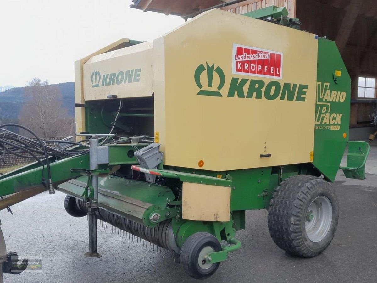 Rundballenpresse des Typs Krone VarioPack Multi-Cut 1500, Gebrauchtmaschine in Gampern (Bild 1)