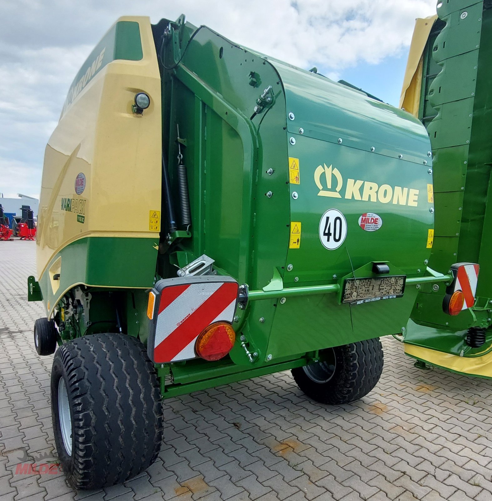 Rundballenpresse tip Krone VariPack V165 XC, Gebrauchtmaschine in Creußen (Poză 3)