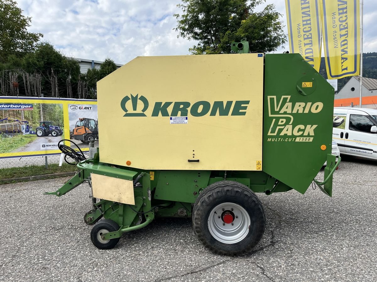 Rundballenpresse des Typs Krone VP 1500 MC, Gebrauchtmaschine in Villach (Bild 2)