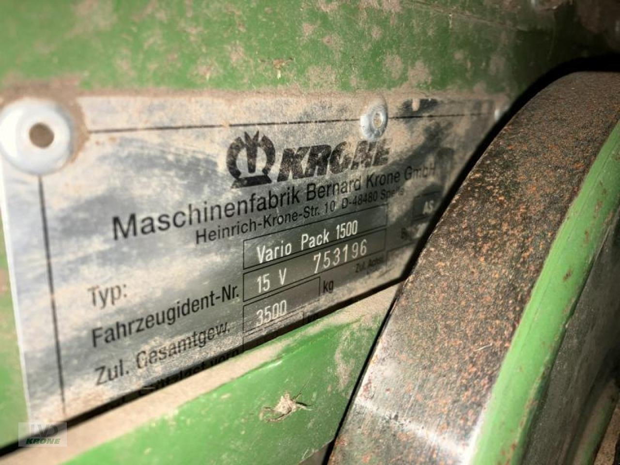 Rundballenpresse tip Krone VP 1500 mit Göweil, Gebrauchtmaschine in Alt-Mölln (Poză 7)