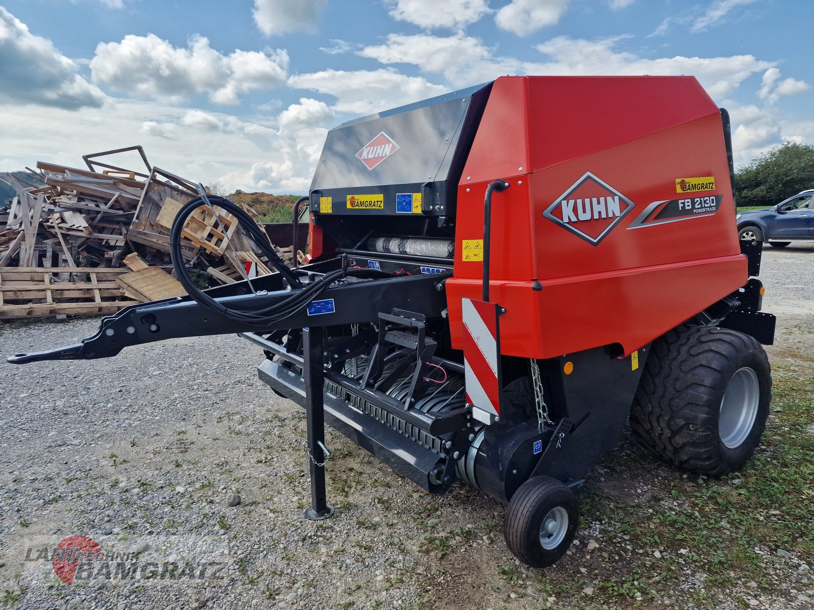 Rundballenpresse del tipo Kuhn FB 2130, Neumaschine In Eberfing (Immagine 8)