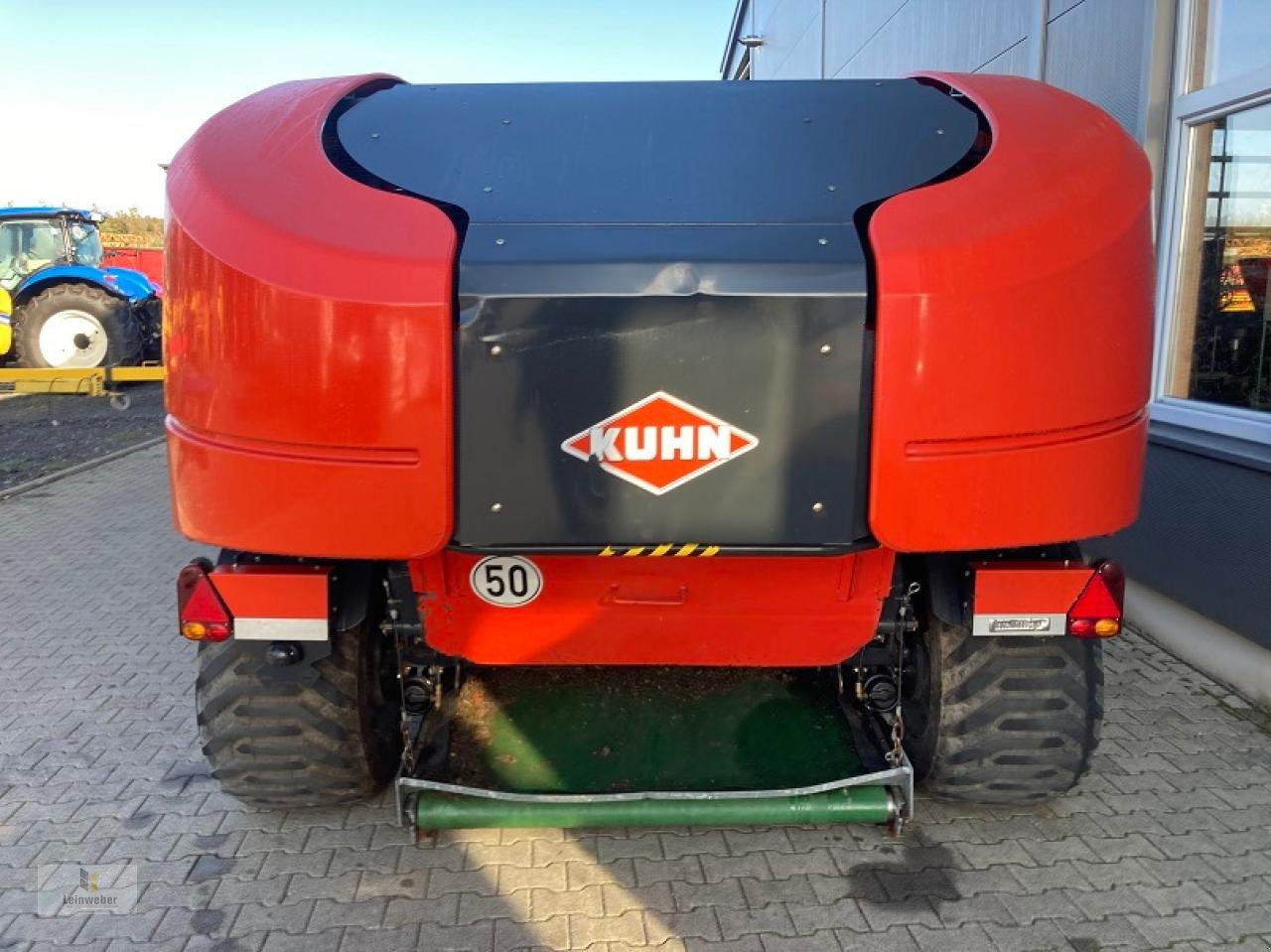 Rundballenpresse del tipo Kuhn I-Bio + Intelliwrap, Gebrauchtmaschine In Neuhof - Dorfborn (Immagine 5)