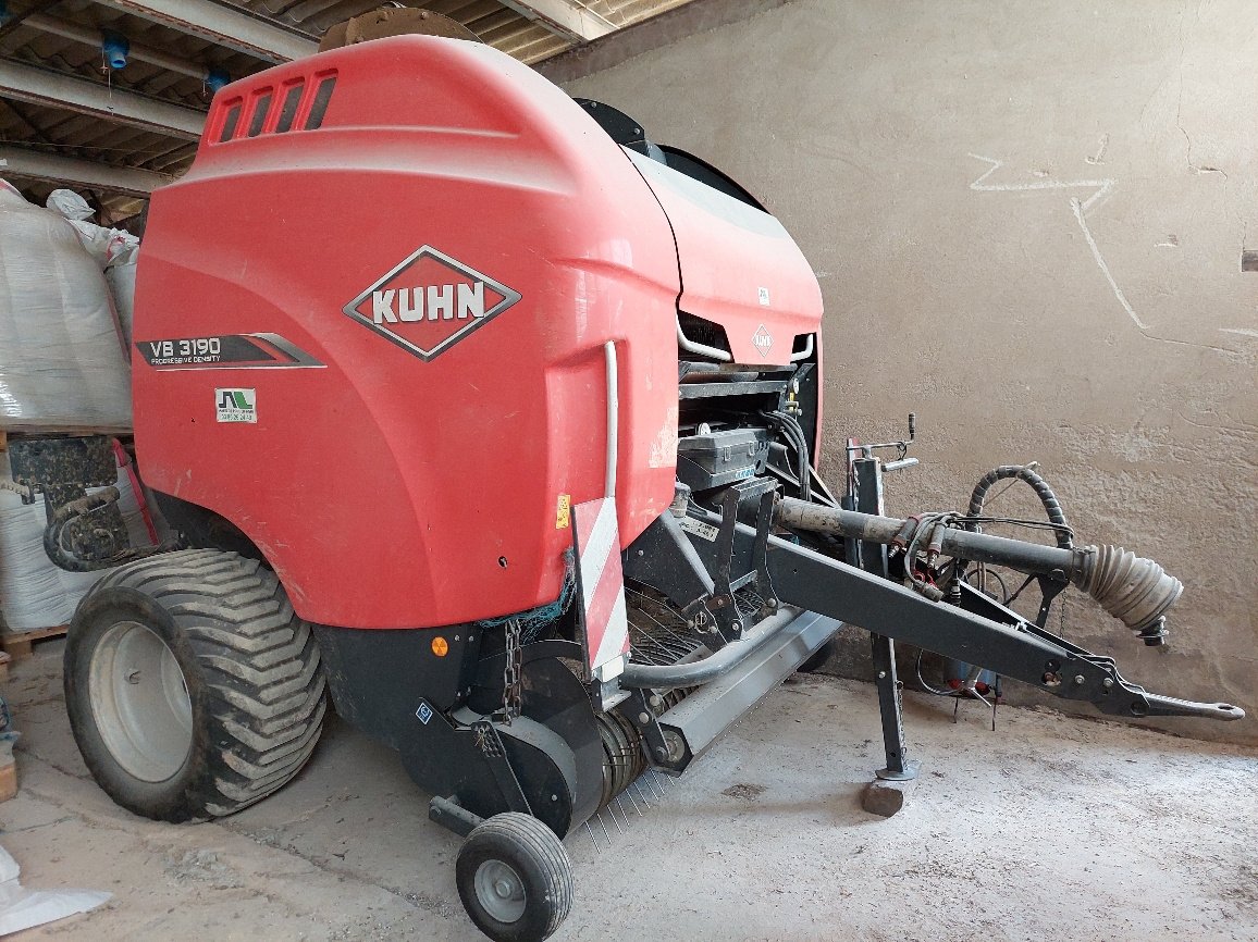 Rundballenpresse Türe ait Kuhn VB 3190 Optifeed, Gebrauchtmaschine içinde SAINT LOUP (resim 1)