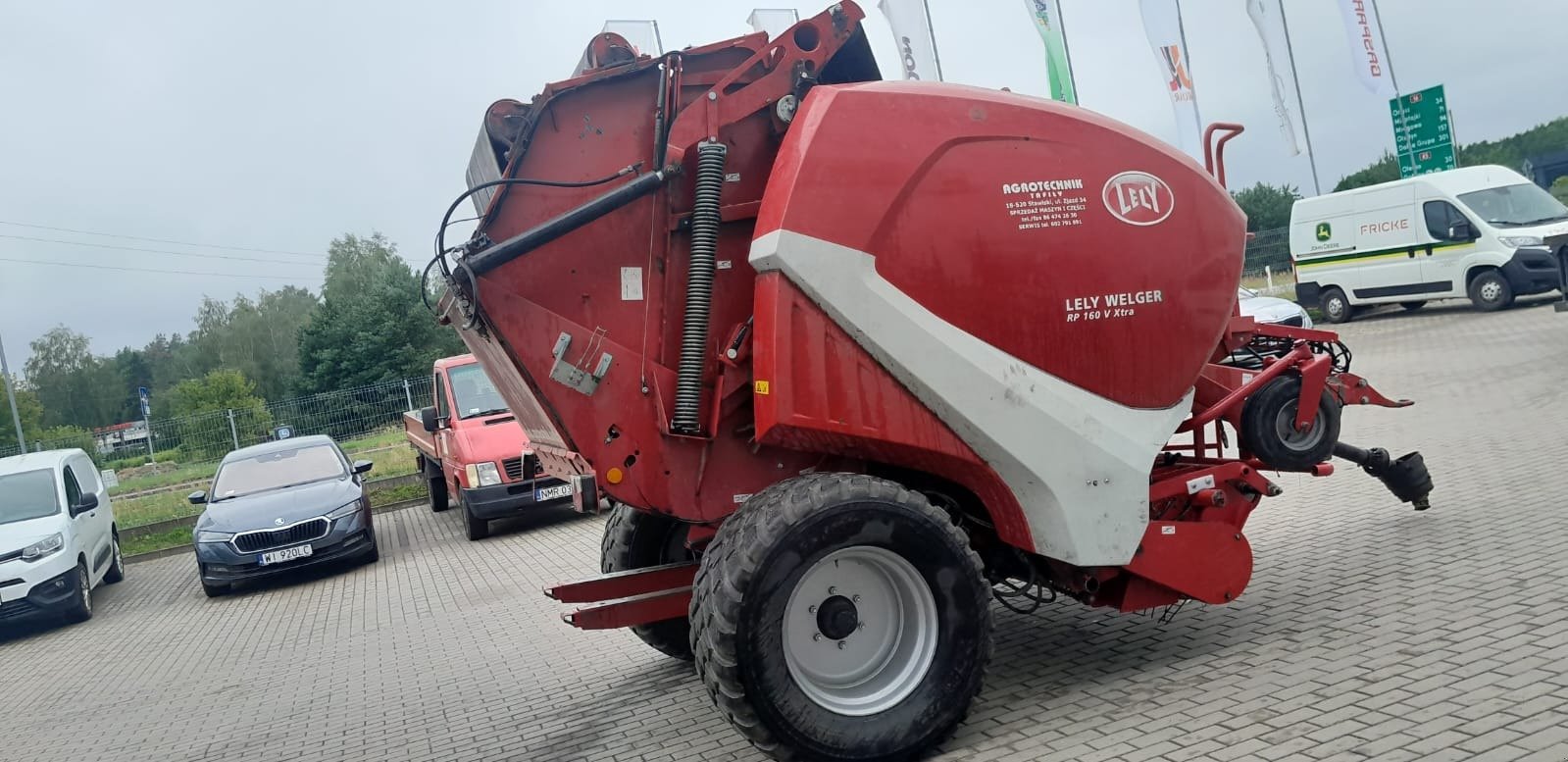 Rundballenpresse tip Lely RP 160 V, Gebrauchtmaschine in Mrągowo (Poză 11)