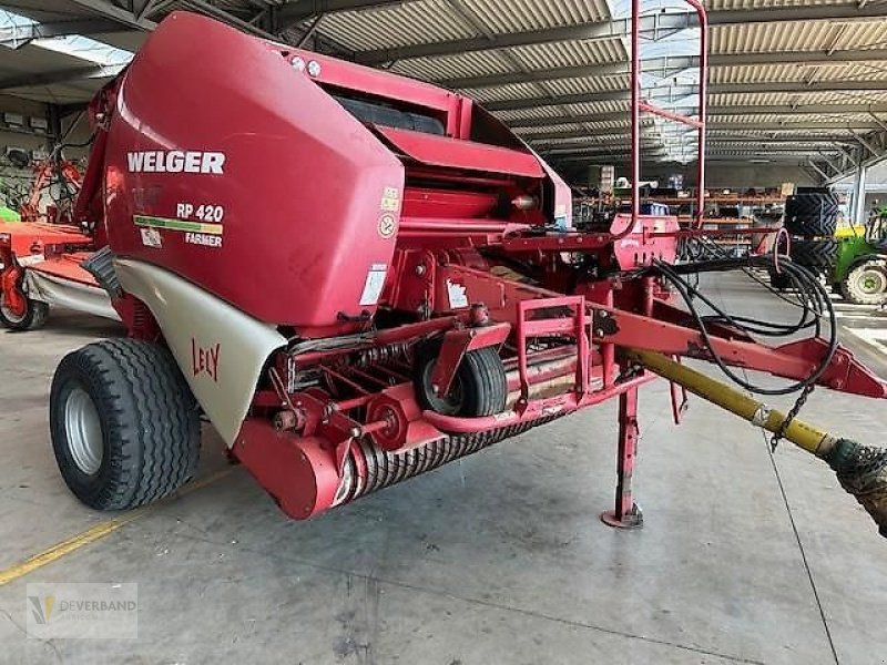 Rundballenpresse van het type Lely RP 420, Gebrauchtmaschine in Colmar-Berg (Foto 1)