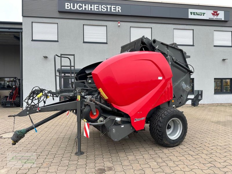 Rundballenpresse Türe ait Massey Ferguson 4180V Xtra, Gebrauchtmaschine içinde Coppenbruegge (resim 1)