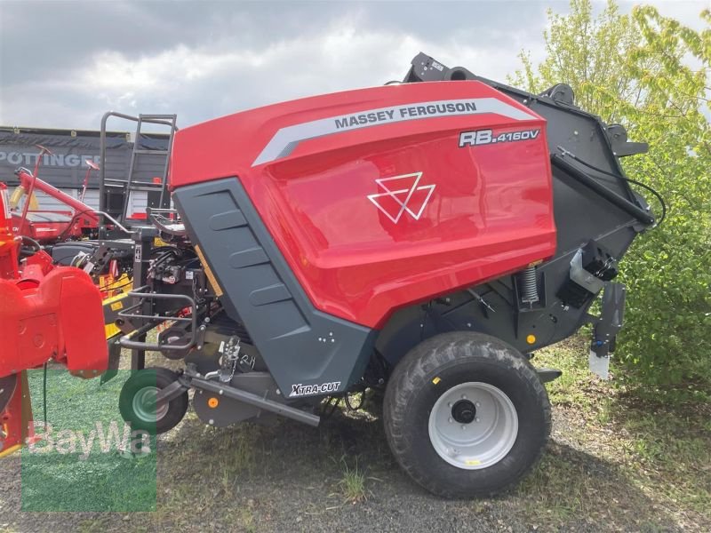 Rundballenpresse van het type Massey Ferguson MF RB 4160 V XTRA MASSEY FERGU, Neumaschine in Schonungen (Foto 1)