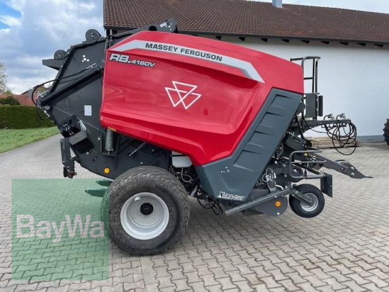 Rundballenpresse des Typs Massey Ferguson MF RB 4160 V XTRA MASSEY FERGU, Vorführmaschine in Tuntenhausen