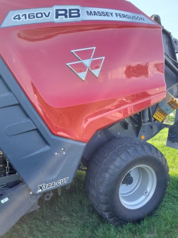 Rundballenpresse typu Massey Ferguson RB 4160 V XTRA, Gebrauchtmaschine v Eichendorf (Obrázek 5)