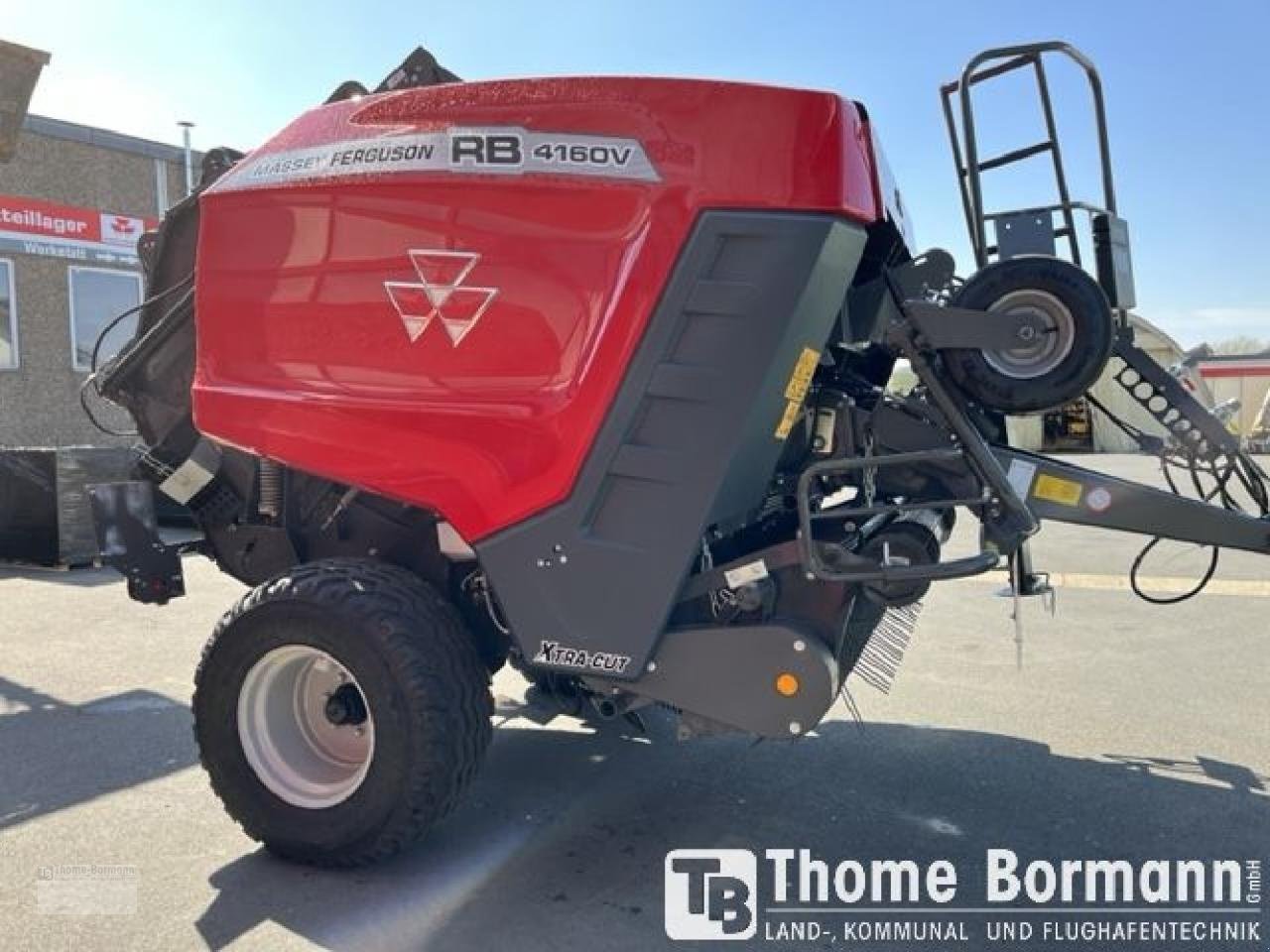 Rundballenpresse del tipo Massey Ferguson RB 4160 V Xtra, Neumaschine en Prüm (Imagen 4)