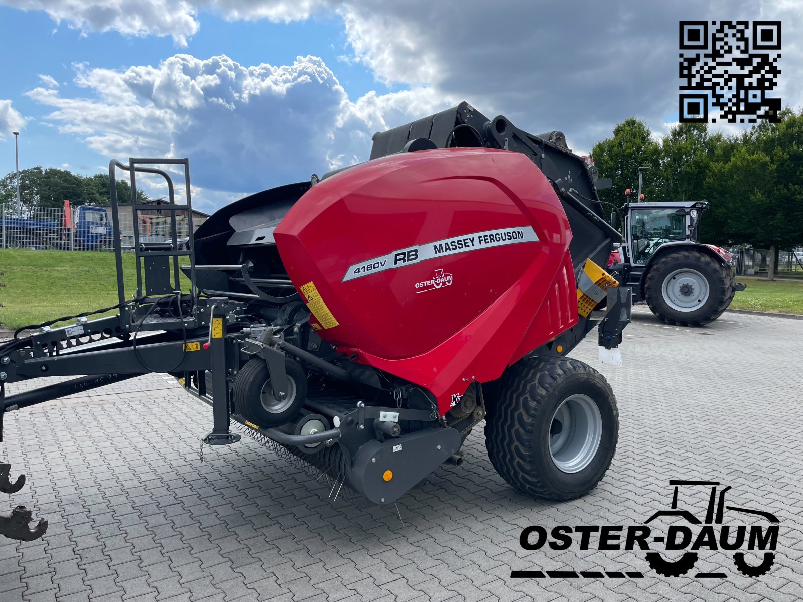 Rundballenpresse Türe ait Massey Ferguson RB 4160 V Xtra, Gebrauchtmaschine içinde Kaisersesch (resim 1)