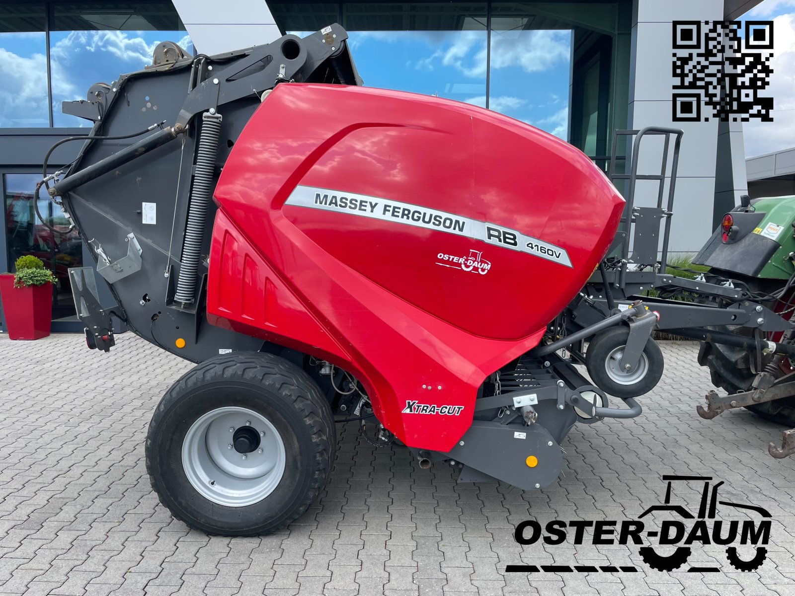 Rundballenpresse del tipo Massey Ferguson RB 4160 V Xtra, Gebrauchtmaschine In Kaisersesch (Immagine 12)