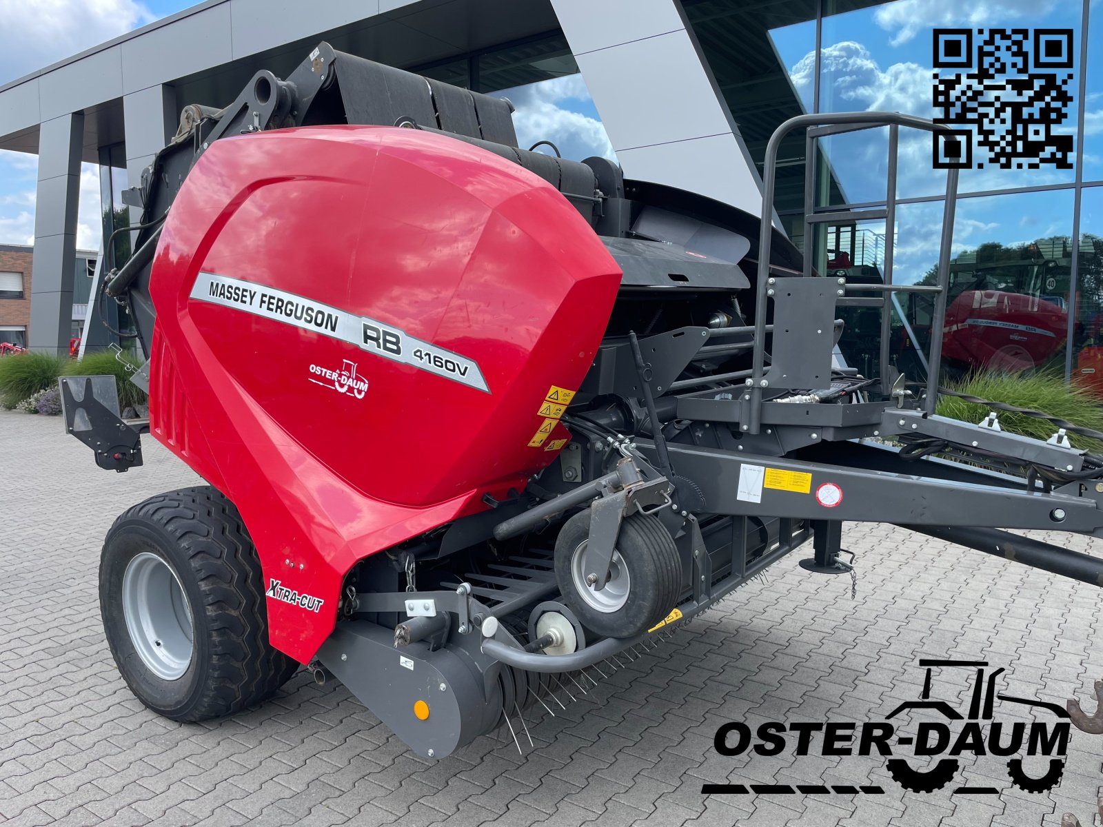 Rundballenpresse tip Massey Ferguson RB 4160 V Xtra, Gebrauchtmaschine in Kaisersesch (Poză 13)