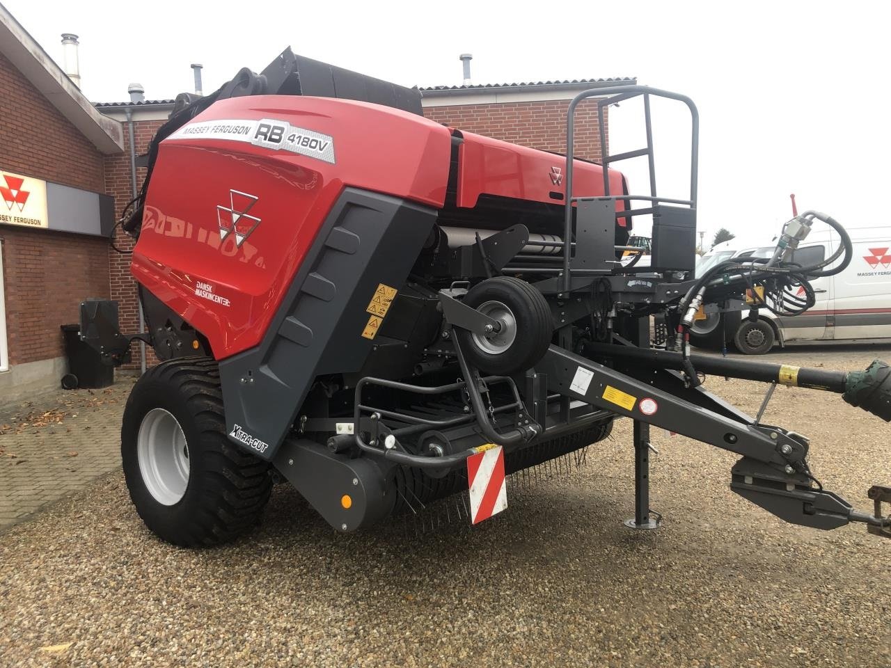 Rundballenpresse typu Massey Ferguson RB 4180 V XTRA, Gebrauchtmaschine v Videbæk (Obrázek 3)