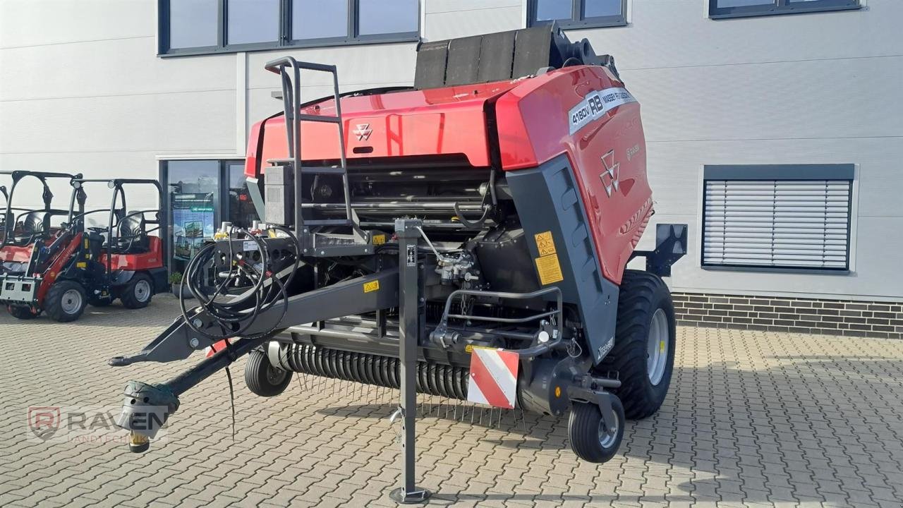 Rundballenpresse Türe ait Massey Ferguson RB 4180 V Xtra, Gebrauchtmaschine içinde Sulingen (resim 3)