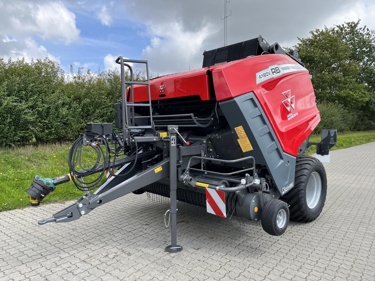 Rundballenpresse typu Massey Ferguson RB 4180 V XTRA, Gebrauchtmaschine v Toftlund (Obrázok 2)