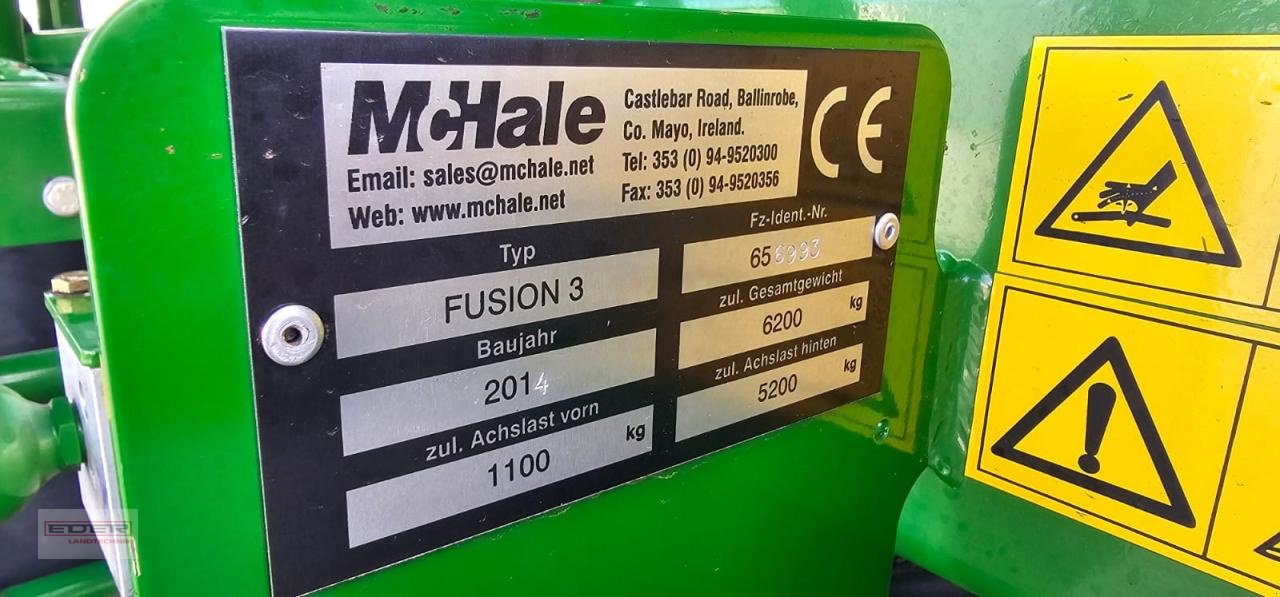 Rundballenpresse des Typs McHale Fusion 3, Gebrauchtmaschine in Tuntenhausen (Bild 14)