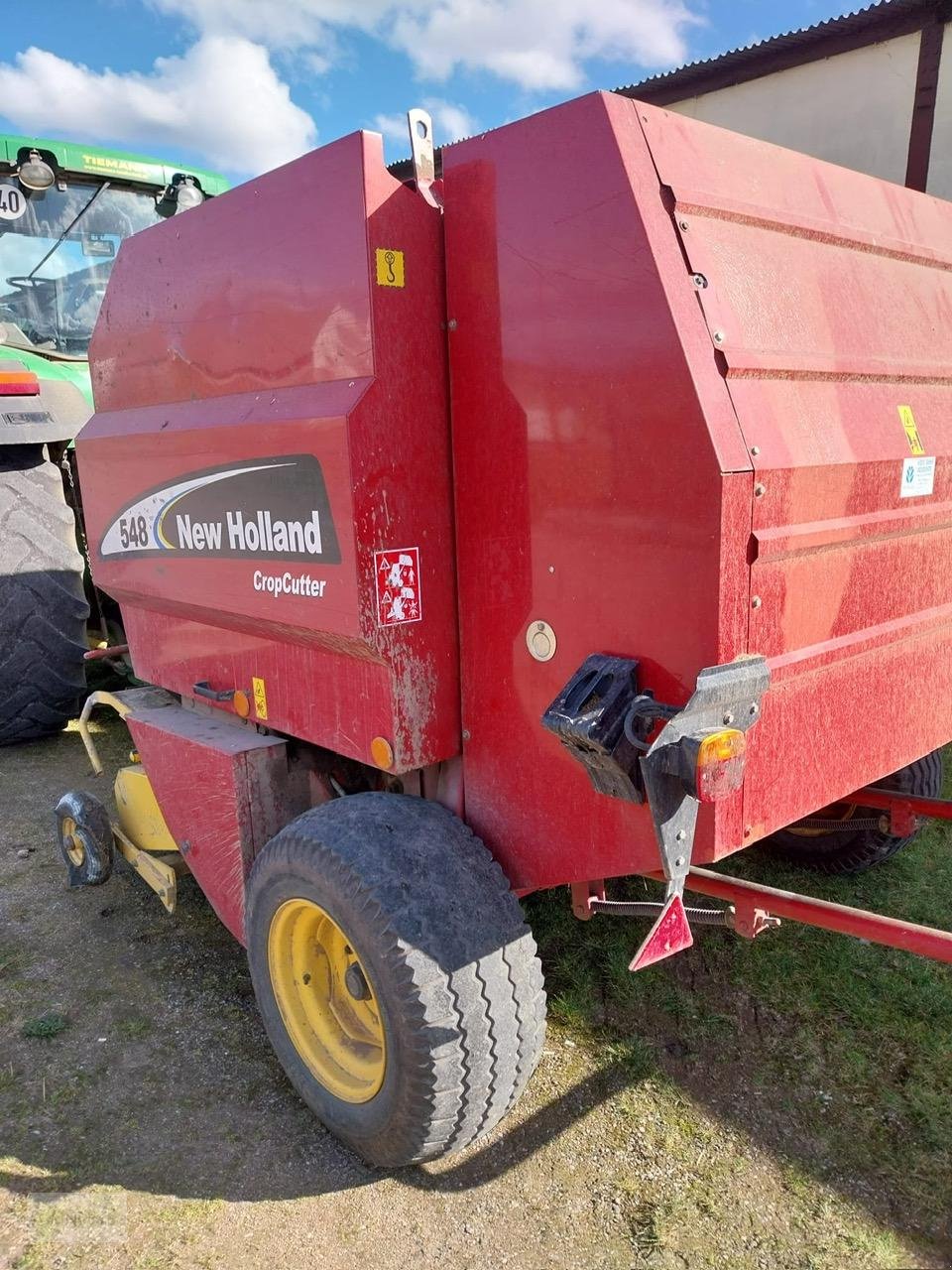 Rundballenpresse of the type New Holland 548 Crop Cutter, Gebrauchtmaschine in Prenzlau (Picture 4)