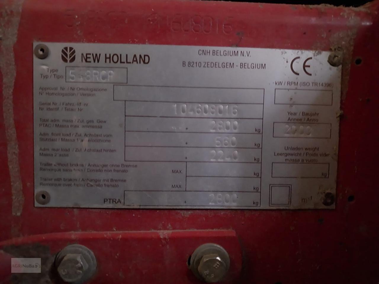 Rundballenpresse tipa New Holland 548 Crop Cutter, Gebrauchtmaschine u Prenzlau (Slika 14)