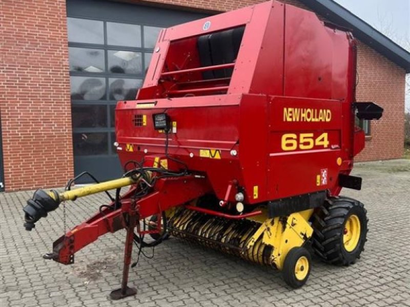 Rundballenpresse του τύπου New Holland 654 RUNDBALLEPRESSER, Gebrauchtmaschine σε Ikast (Φωτογραφία 1)