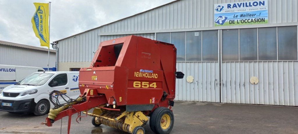 Rundballenpresse del tipo New Holland 654, Gebrauchtmaschine In VERT TOULON (Immagine 10)