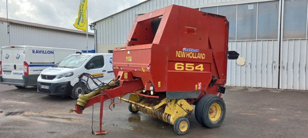 Rundballenpresse a típus New Holland 654, Gebrauchtmaschine ekkor: VERT TOULON (Kép 3)