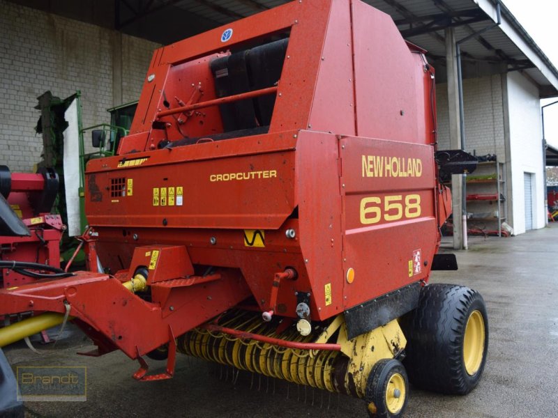 Rundballenpresse of the type New Holland 658 Crop Cut, Gebrauchtmaschine in Oyten (Picture 1)