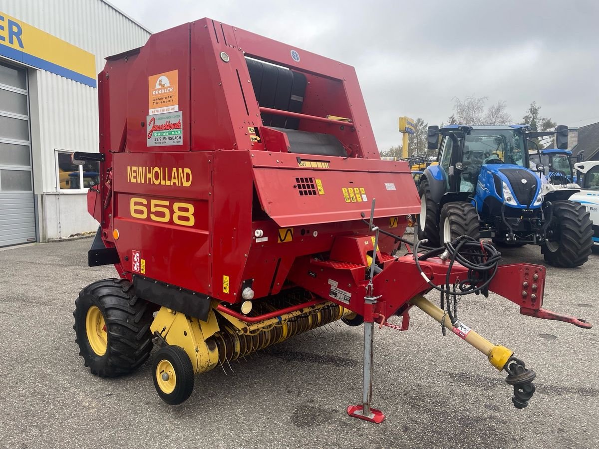 Rundballenpresse van het type New Holland 658, Gebrauchtmaschine in Burgkirchen (Foto 2)